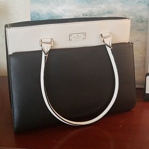 Black and White Kate Spade purse